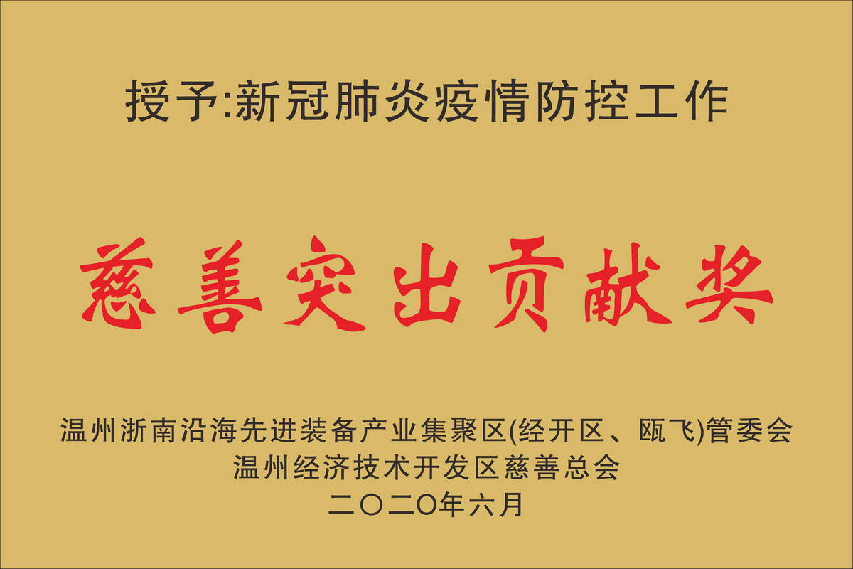慈善突出贡献